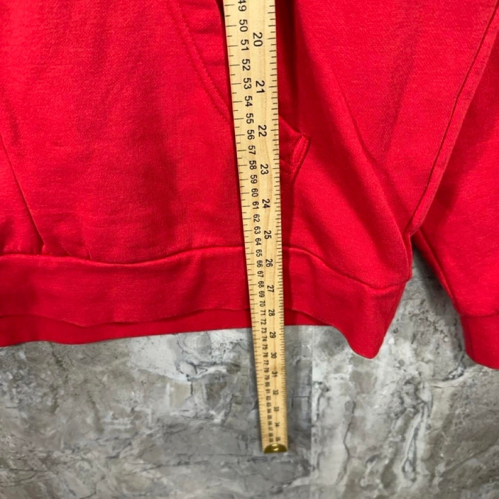 Champion Maryland Terrapins red hoodie with black/white mascot logo Mens size L - Picture 7 of 7